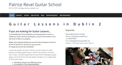 Desktop Screenshot of guitarlessonsdublin.net